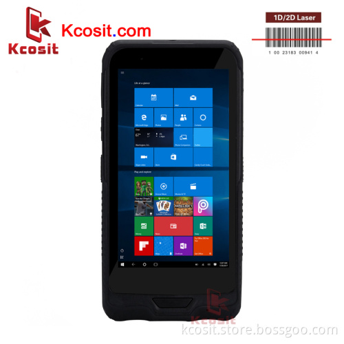 original Kcosit K72H Windows 10 Tablet PC Mini Pocket Computer 6" 4GB RAM 64GB ROM IP67 Rugged Waterproof 3G GPS 2D Scanner PDA